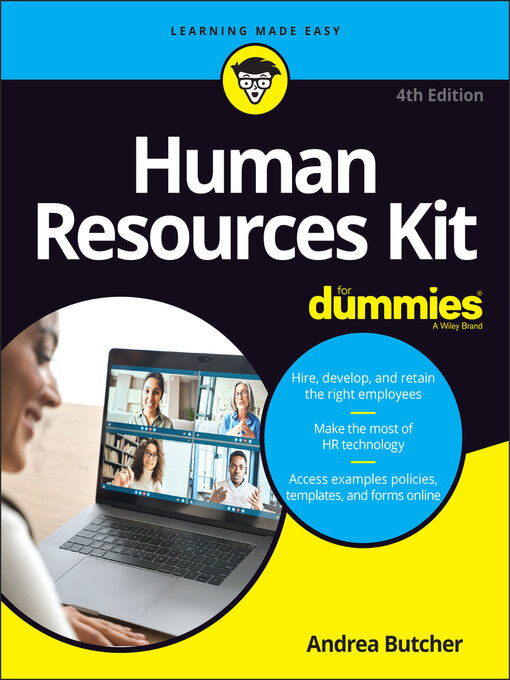 Title details for Human Resources Kit For Dummies by Andrea Butcher - Wait list